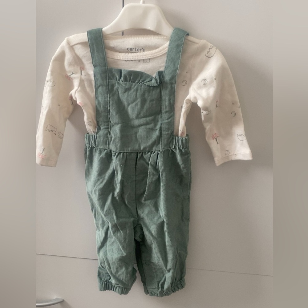 Carter's Green Kids Overalls